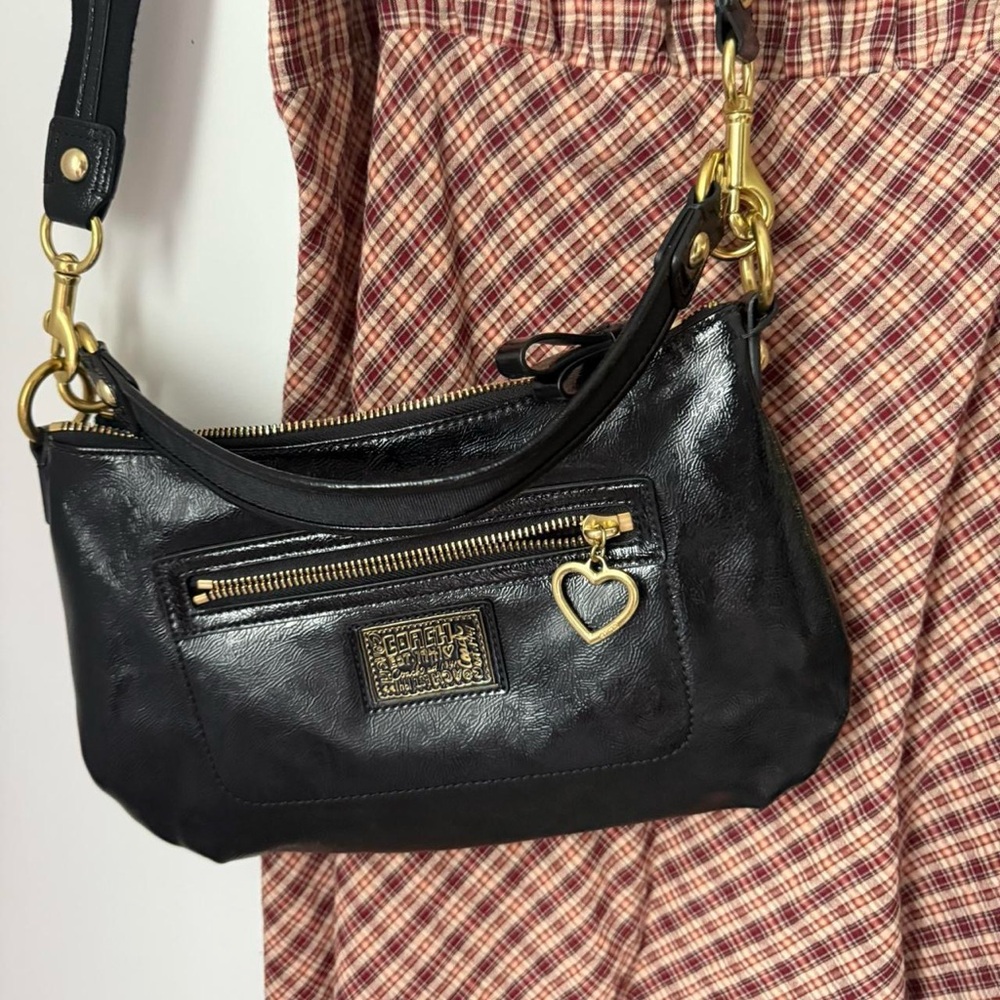 !! RARE!! DISCONTINUED VINTAGE COACH LEATHER BAG!!